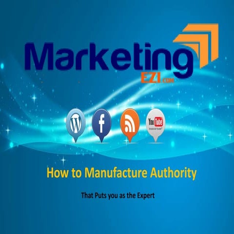Steps to Manufacture Authority