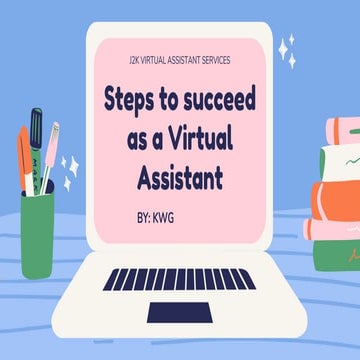 Steps to succeed as a virtual assistant
