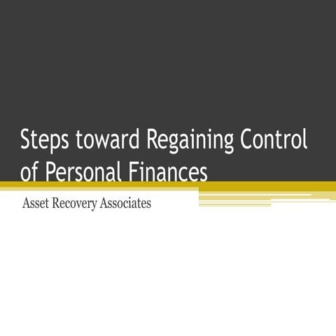 Debt management | PPTX