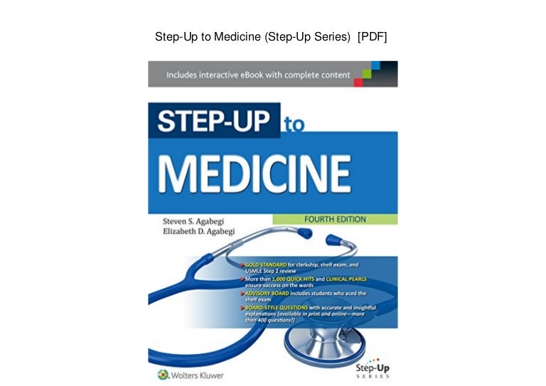 Step Up To Medicine 5th Edition Reddit