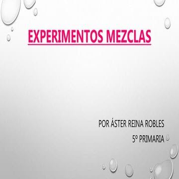 TÉCNICAS DE SEPARACIÓN DE COMPONENTES - ÁSTER