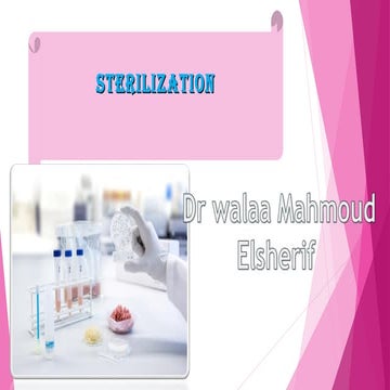Steralization