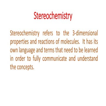 Stereo Chemistry - Enantiomerism, etc.pdf