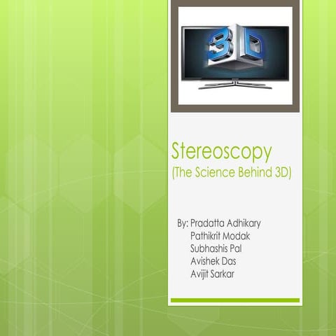 Stereoscopy