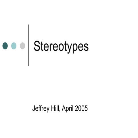 Stereotypes