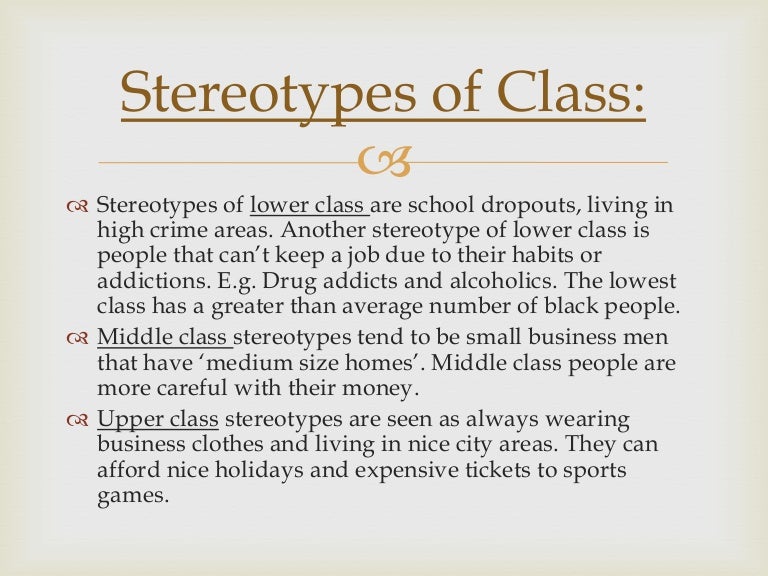 Stereotype essay examples picture