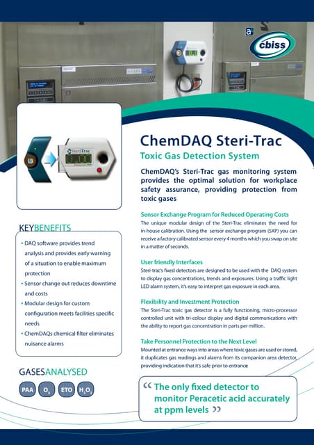 Steri trac detection system 0