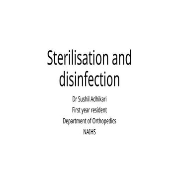 sterilisation and disinfectant in medicine.pptx