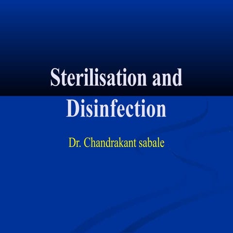 sterilisation and disinfection.pptx