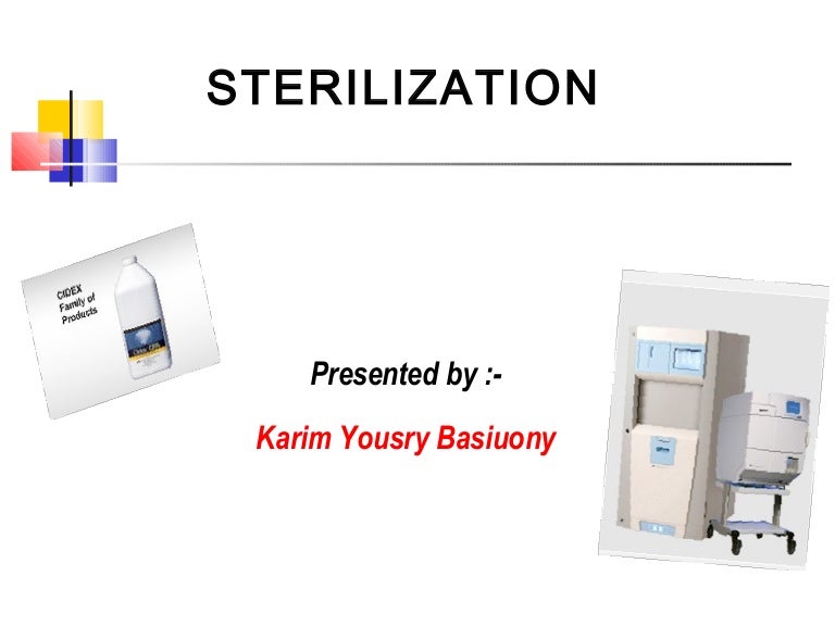 Sterilization