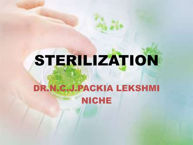 Sterilization