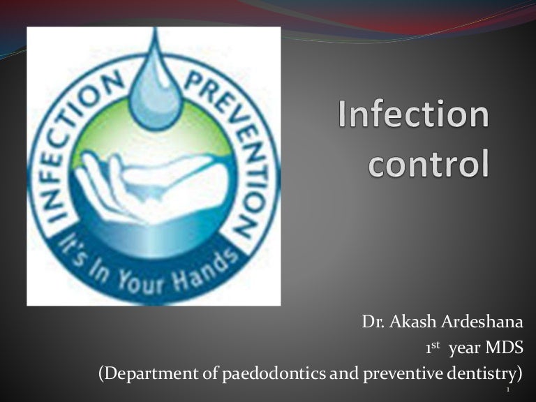 infection control in dentistry