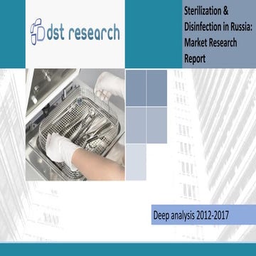 Infection control market research 2012-2015 Russia