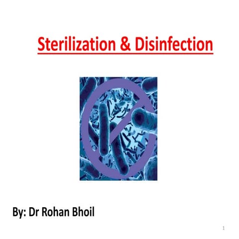 Sterilization & Disinfection 