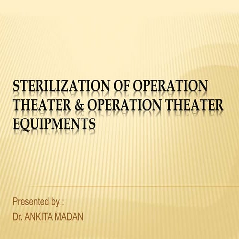 Sterilization 