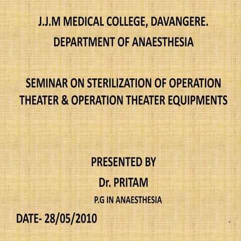 Sterilizationofototequipments pritam-100915081628-phpapp01