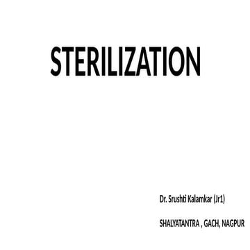 Sterlization.pptx autoclaving fumigatuon