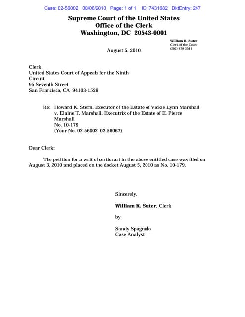 Wade Letter #2 | PDF