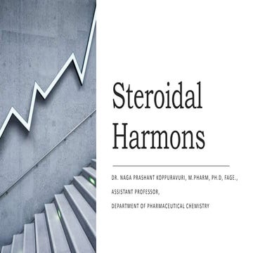Medicinal Chemistry of Steroidal Harmons 