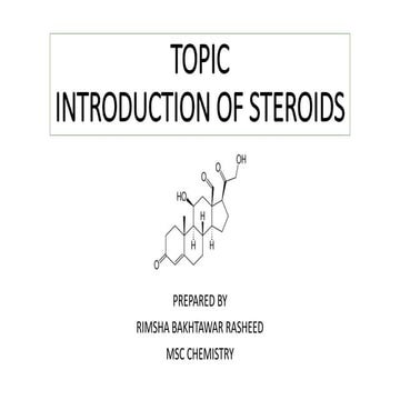 Steroids