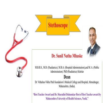 Stethoscope- all about