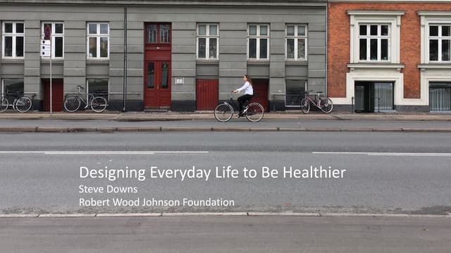 Stephen Downs, Robert Wood Johnson Foundation