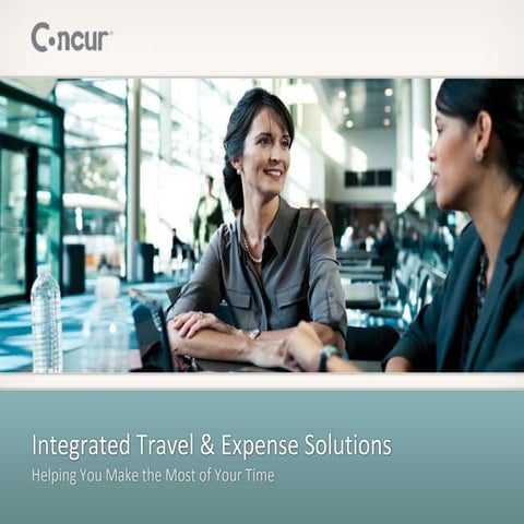Steve Jarvis - Concur - Boosting Productivity For Travel & Expense Management