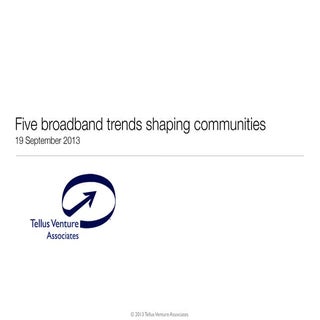 Five Broadband Trends Shaping Commu...