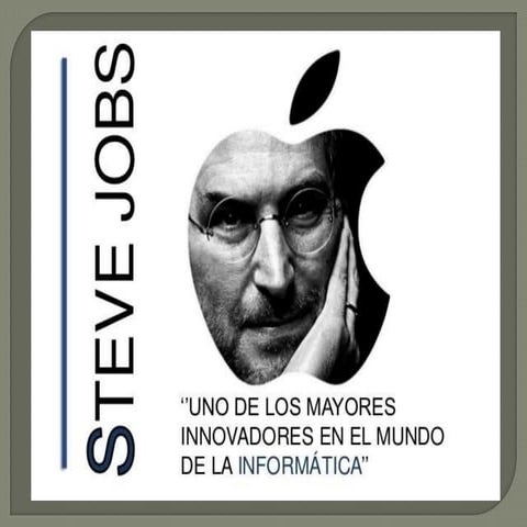 Steve jobs Reseña Historica