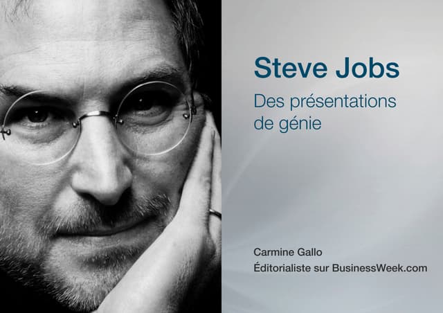 Steve Jobs - Des présentations de g...