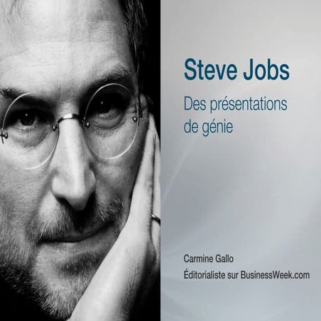 Steve Jobs - Des présentations de génie - Business Week