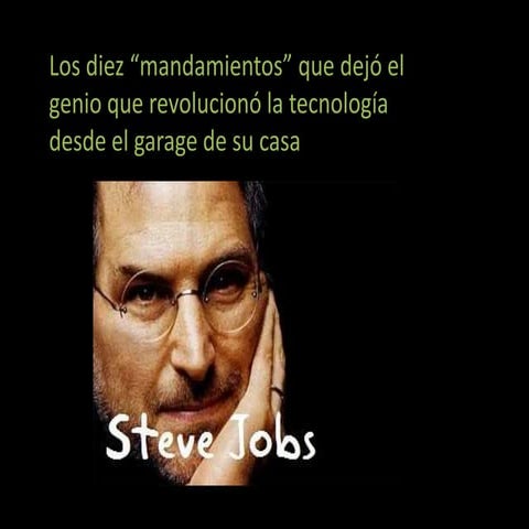 Steve jobs apple