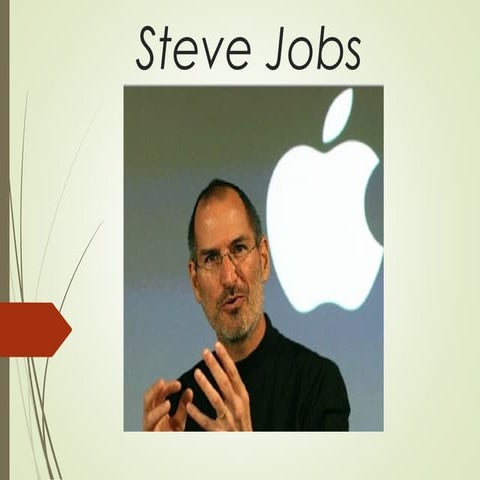 Steve jobs  biografia  power point