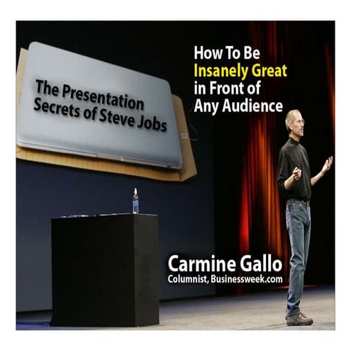 Steve Jobs Presentation Skills