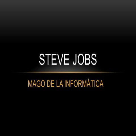 Steve jovs