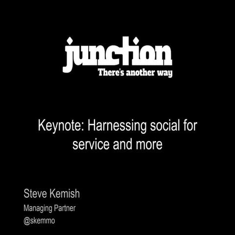 Steve Kemish - Keynote custserv January 2015