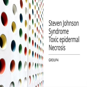 steven johnson syndrome | PPTX