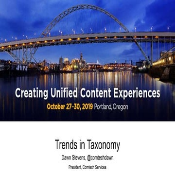 Trends in taxonomy | Dawn Stevens