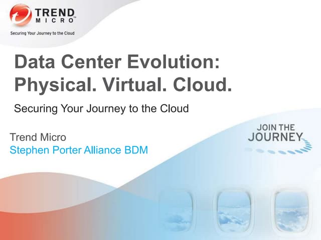 Steve Porter : cloud Computing Security