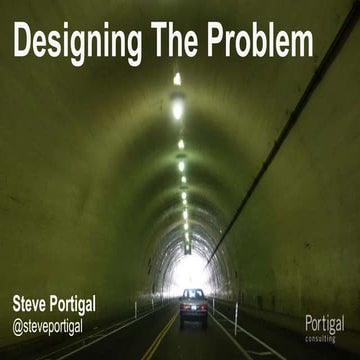 Designing The Problem 