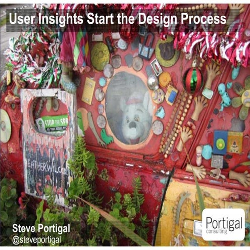 User Insights Start the Design Process