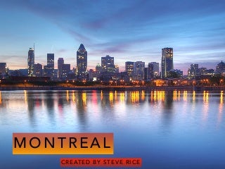 Plan A Trip To Montreal
