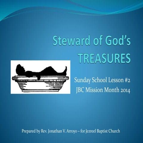 Steward of god’s treasures2
