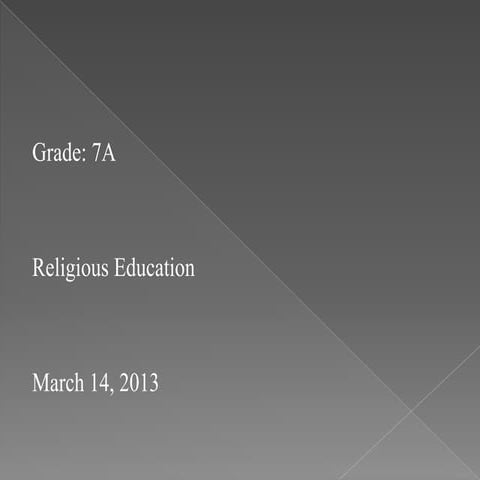 Stewardship: abstinence