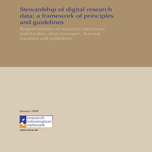 Stewardship data-guidelines- research information network jan 2008