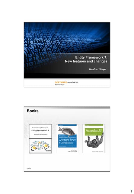Entity Framework 7:New features and changes