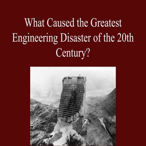 William Mulholland and the St. Francis Dam Disaster