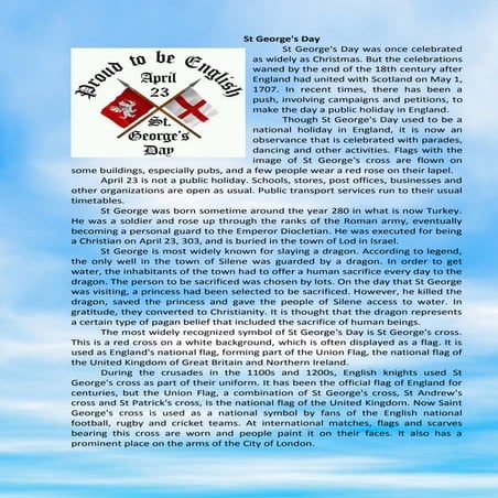 St george story | PPT