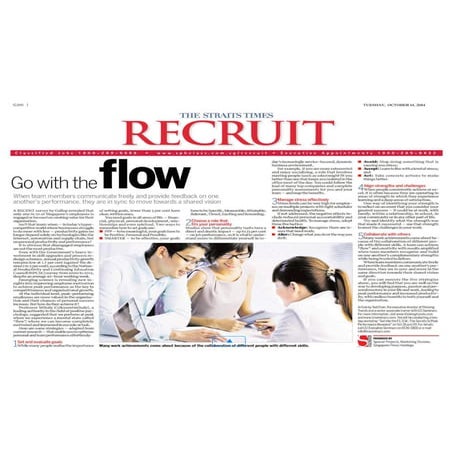 Get into the FLOW: The secret to Peak Performance 