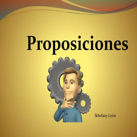 Proposiciones